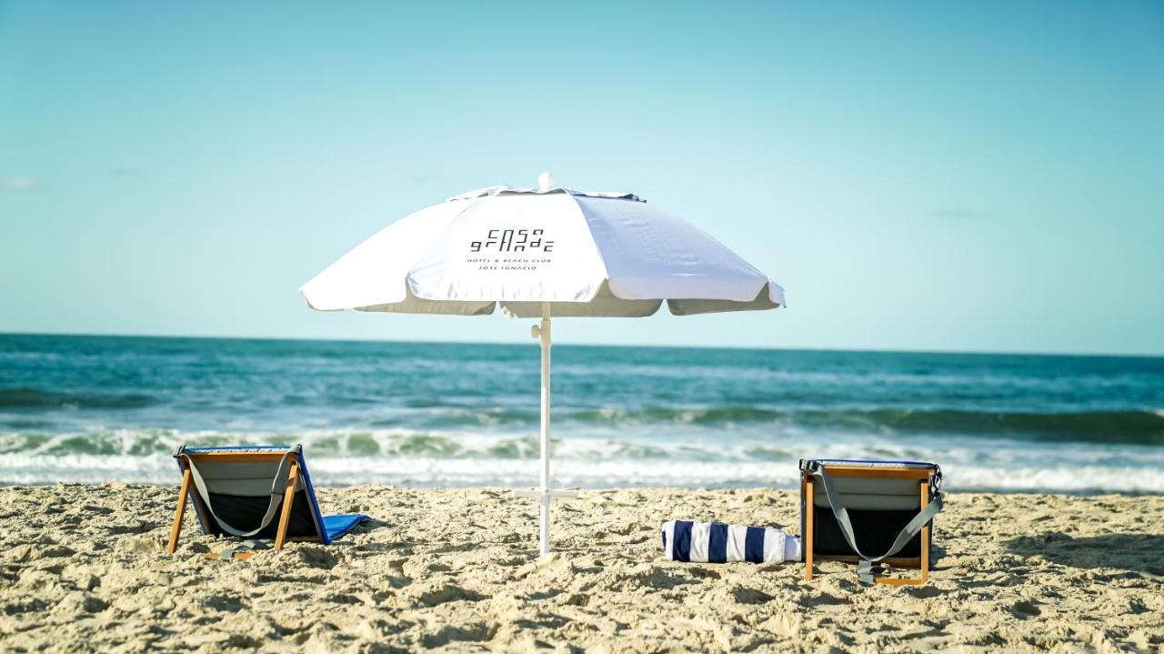Casagrande Hotel&Beach Club José Ignacio Exterior foto Beach umbrella