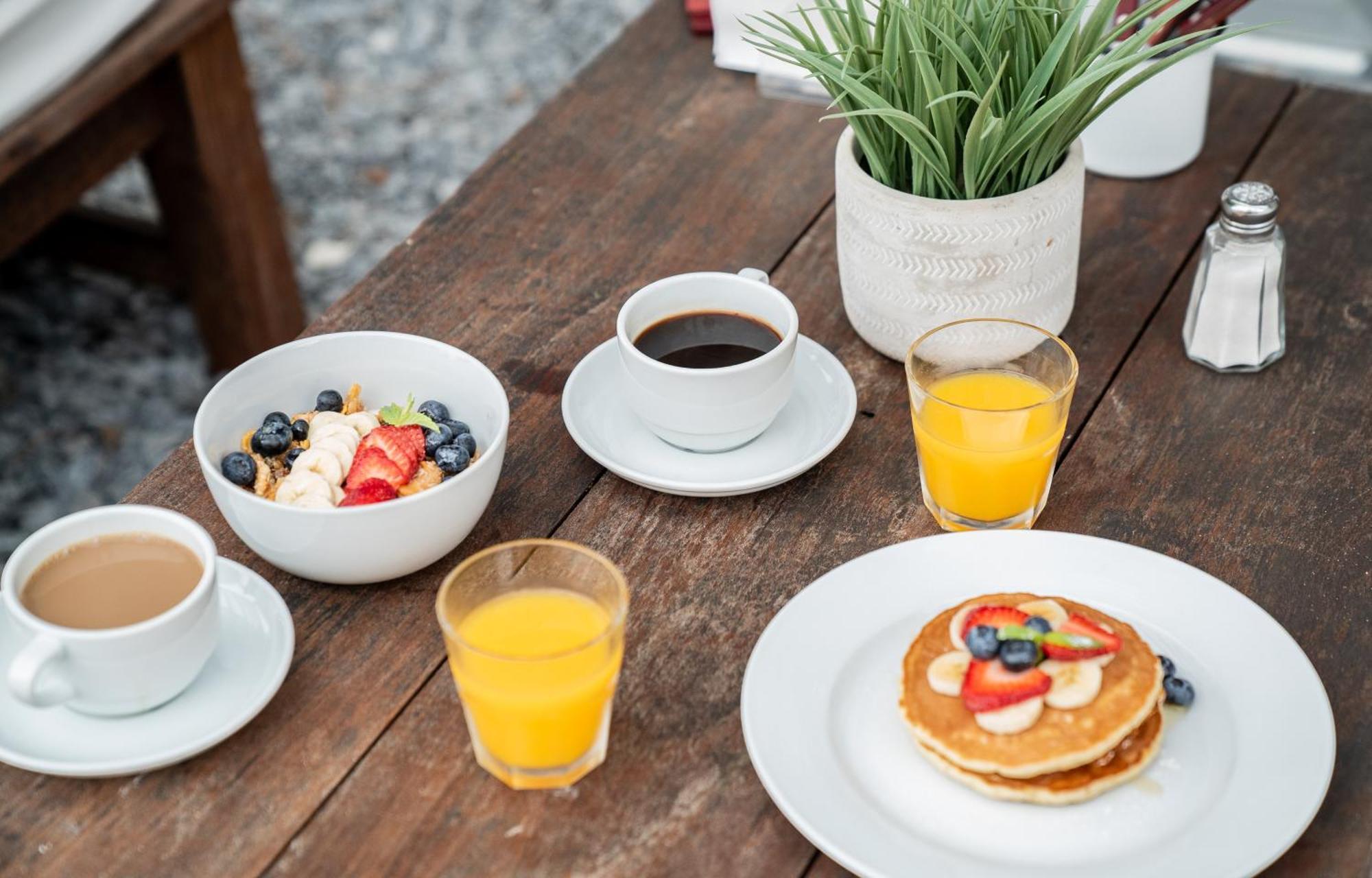 Casagrande Hotel&Beach Club José Ignacio Exterior foto A breakfast at the restaurant